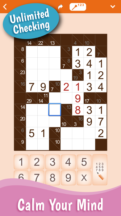Kakuro: Number Crossword screenshot 3
