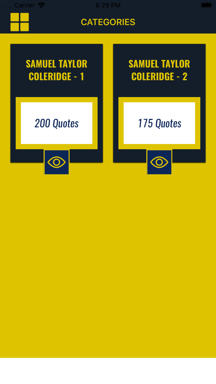 Samuel Taylor Coleridge Wisdom