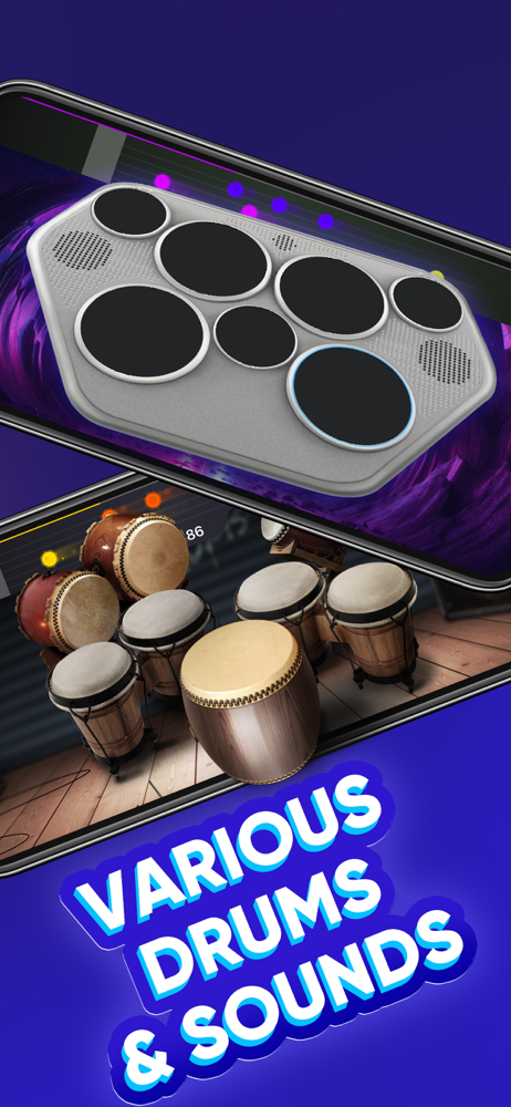 Wedrum Drums Real Drum Games Overview Apple App Store Us - drum set roblox id