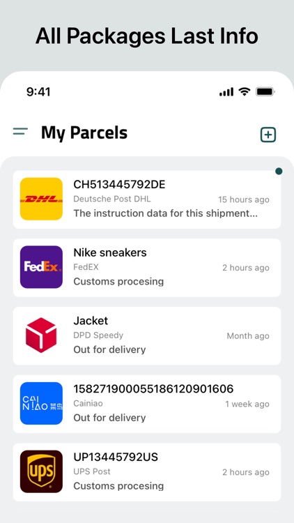 Parcelfy - Track Your Packages