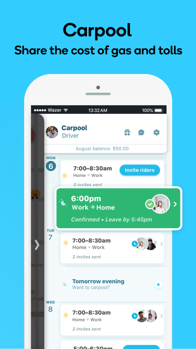 Waze Navigation & Live Traffic Screenshot on iOS