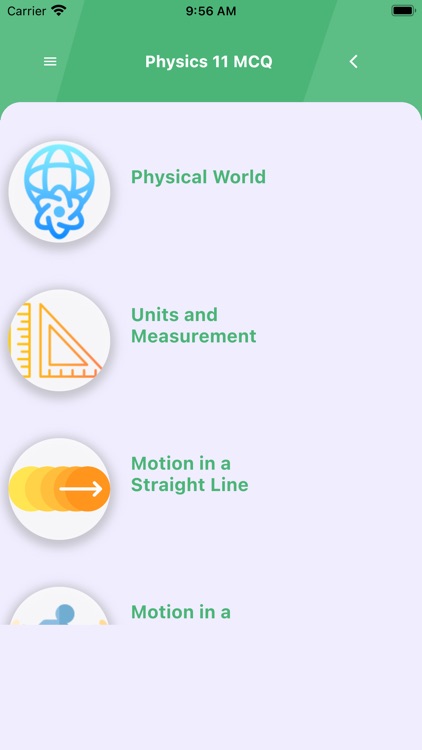 Class 11 Physics Notes & MCQs