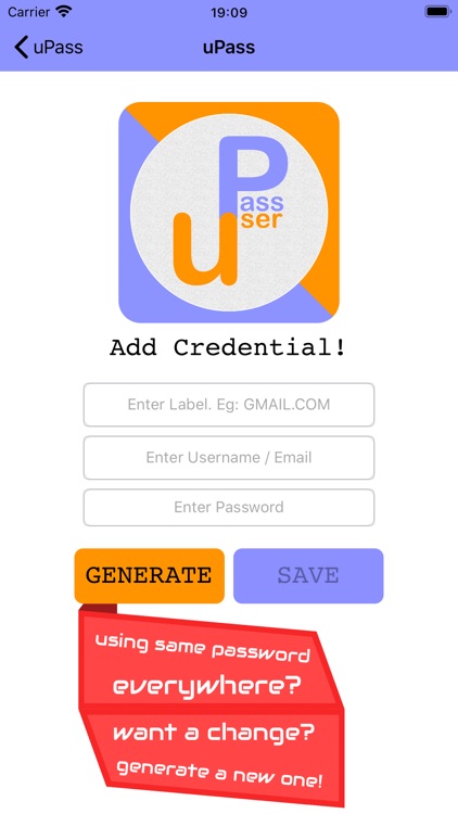 uPass: Password Security