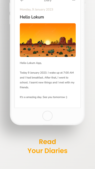 Lokum: Diary&Mood Tracker App screenshot 4