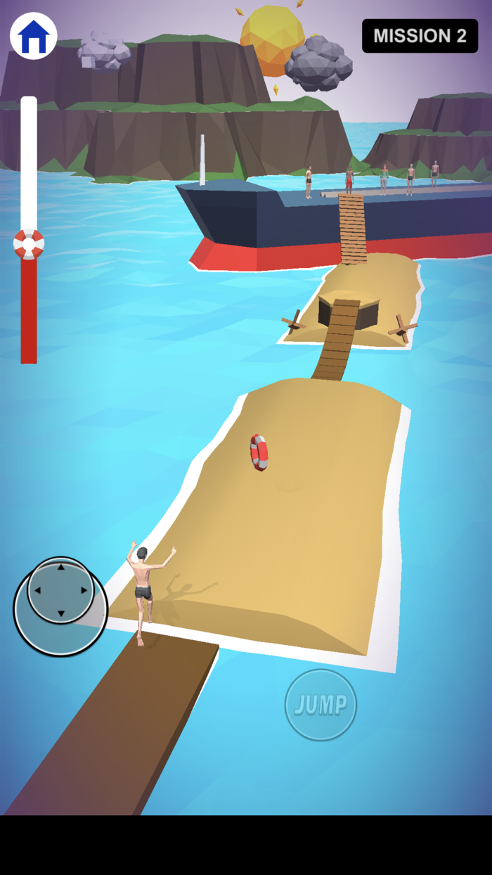 Tsunami Escape Rainbow