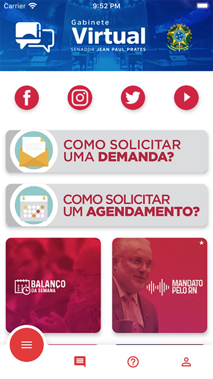 Gabinete Virtual Jean Paul P.