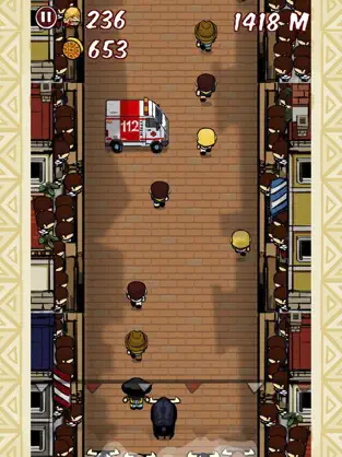 Bad San Fermin Bullrun Revenge, game for IOS