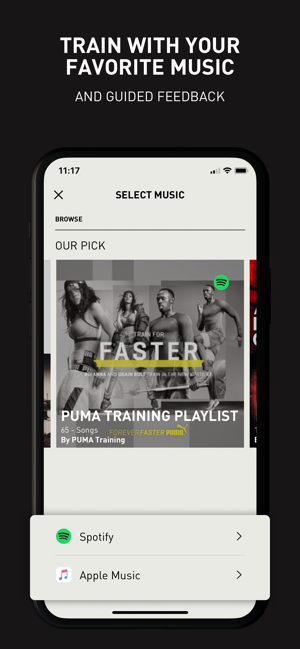 puma training app