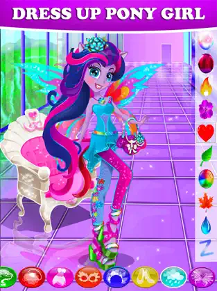 Immagine dello schermo 1 Poni Princesa Muñecas Juegos iphone