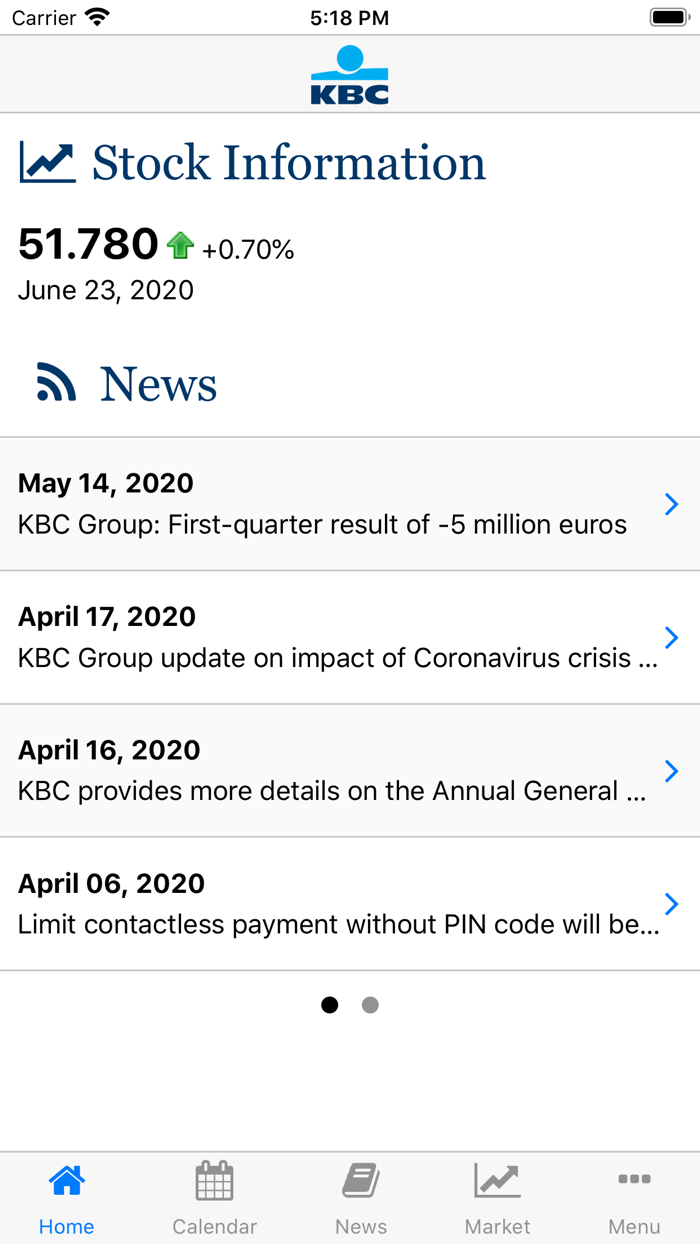 KBC Investor Relations
