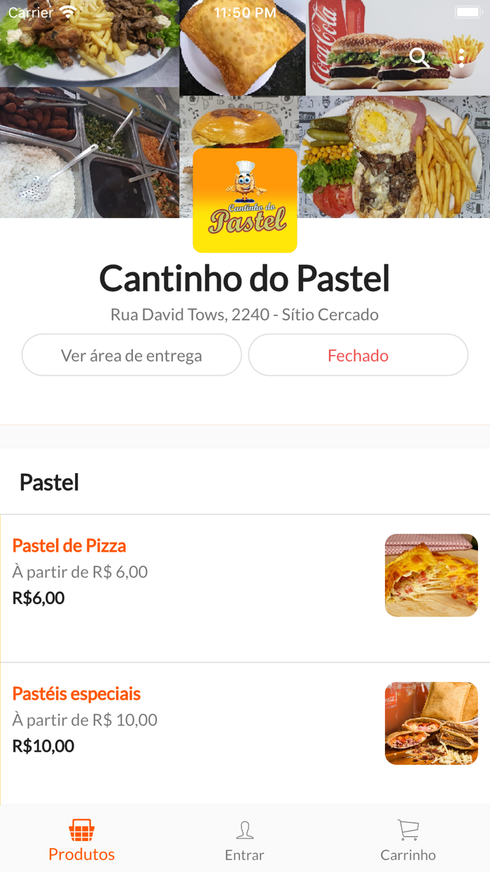Cantinho do pastel Curitiba