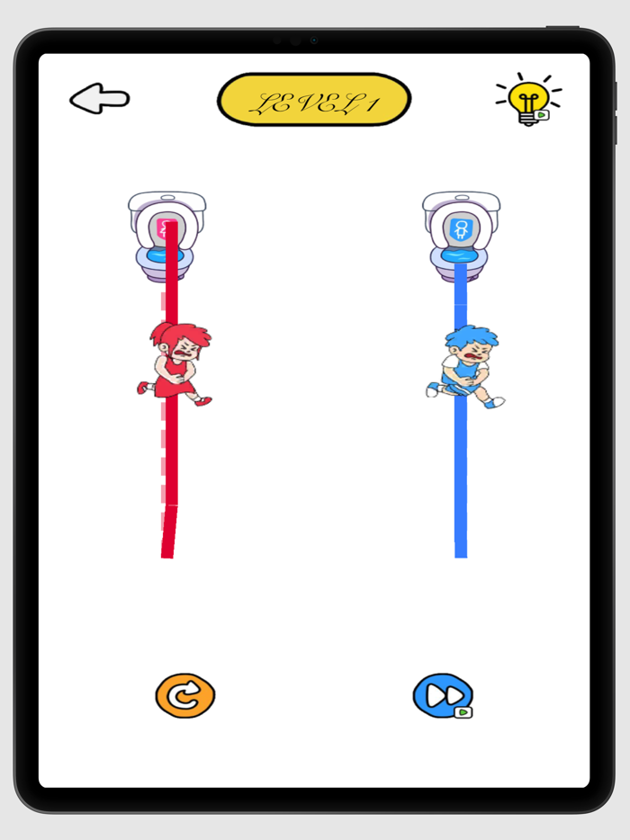 Toilet Rush Race Draw Puzzle