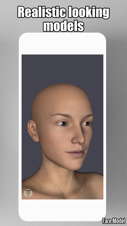 Face Model -posable human head screenshot-0