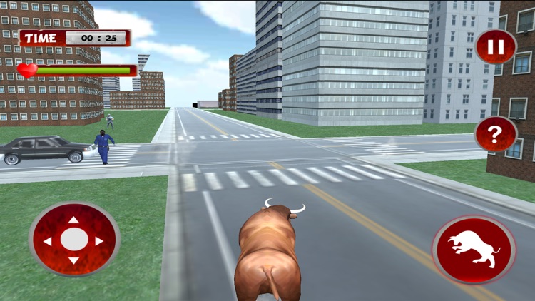 Zoo Bull Attack: Happy Animal screenshot-7