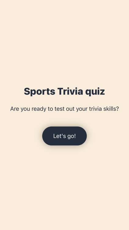 Sports Trivia quiz!