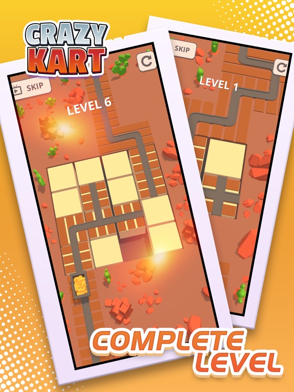 Crazy Kart - A Puzzle Game screenshot 3