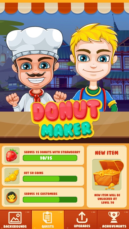 Sweet Donut Maker Dessert Game