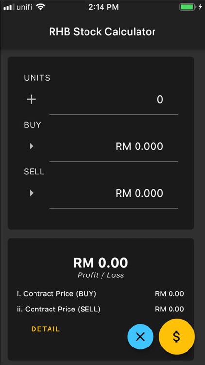 RHB Stock Calculator