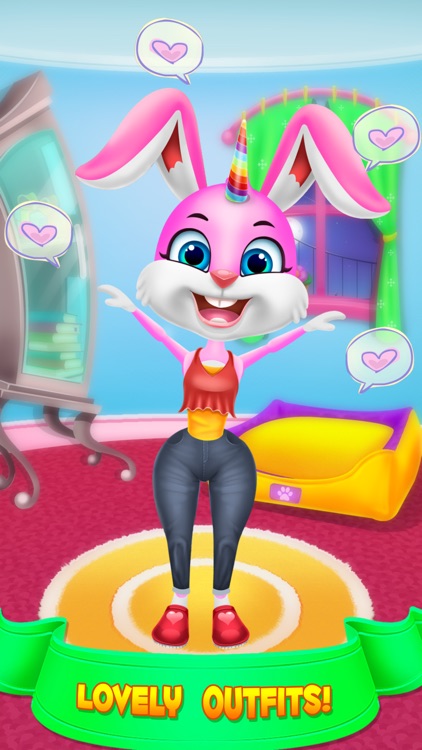 Talking Bunny Unicorn My Pet screenshot-4