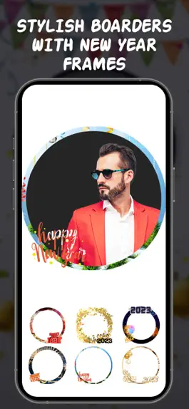 Game screenshot New Year Photo Frames & Cards hack