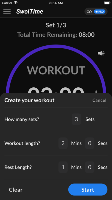 SwolTime - Workout Timerのおすすめ画像7