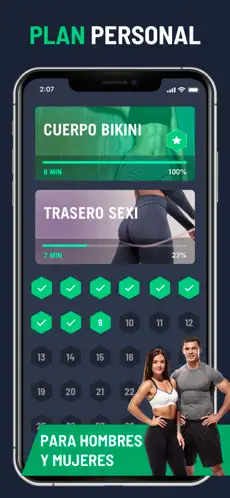 Captura 2 30 Días de Fitness en Casa iphone
