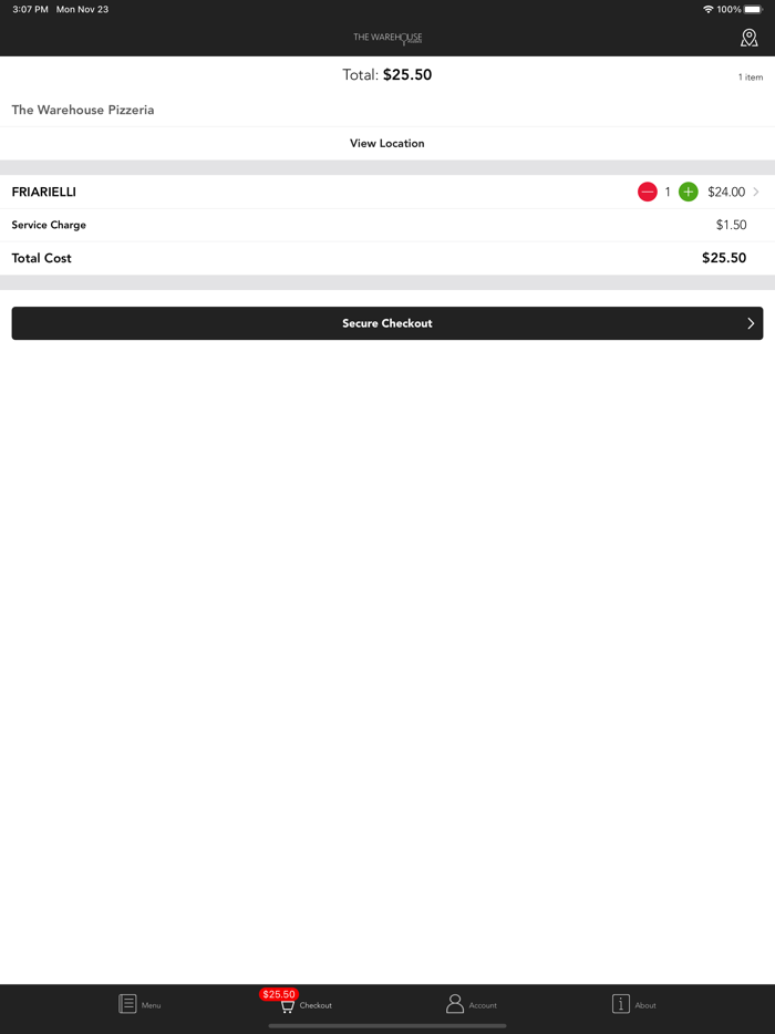 The Warehouse Pizzeria