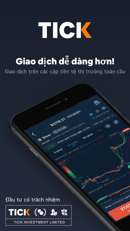 Tick Invest-Forex Đầu tư APP