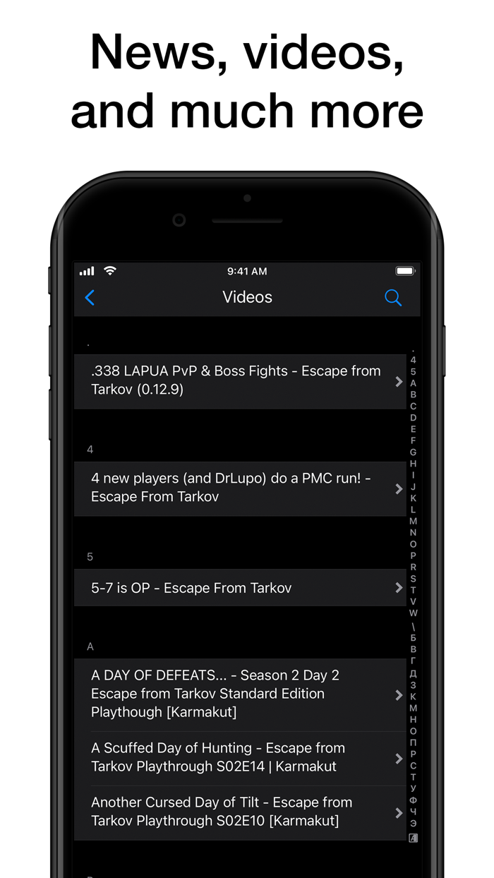 PW for Escape from Tarkov