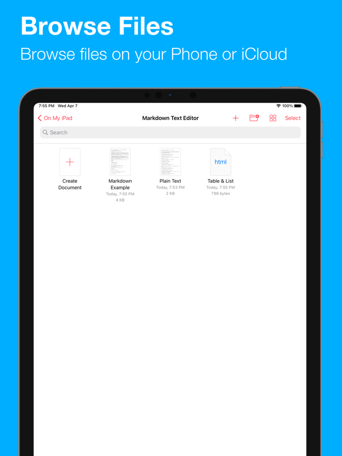 Markdown Text Editor
