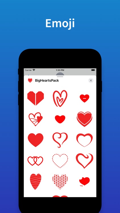 Love Hearts - stickers & emoji
