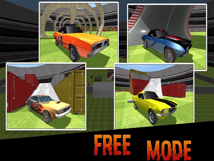 GT Extreme Mega ramp Car Stunt