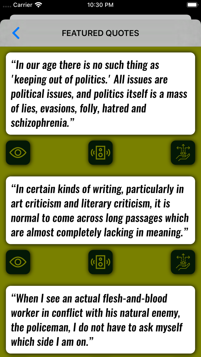 George Orwell Wisdom