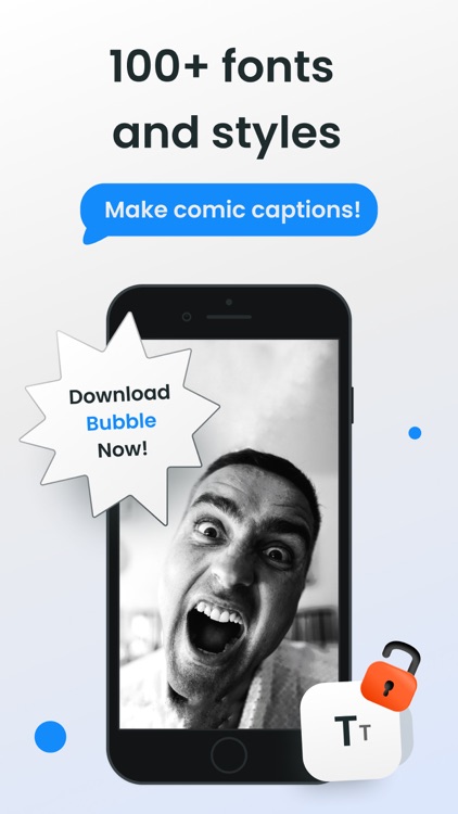 Bubble: Comic Photo Captions