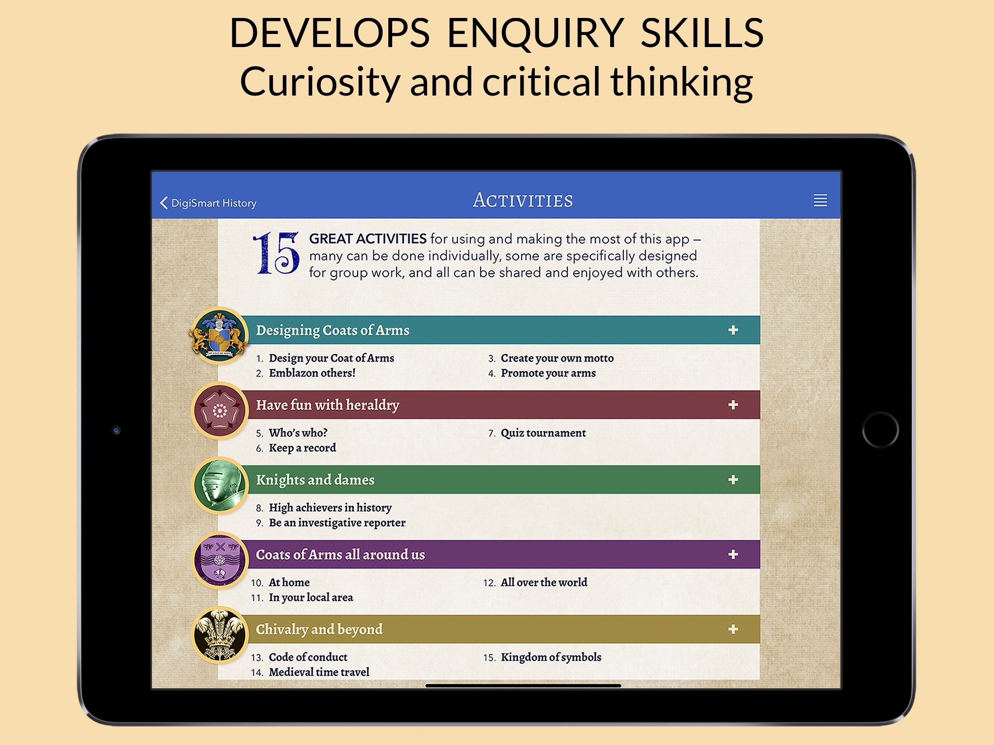 DigiSmart History Coat of Arms screenshot 4