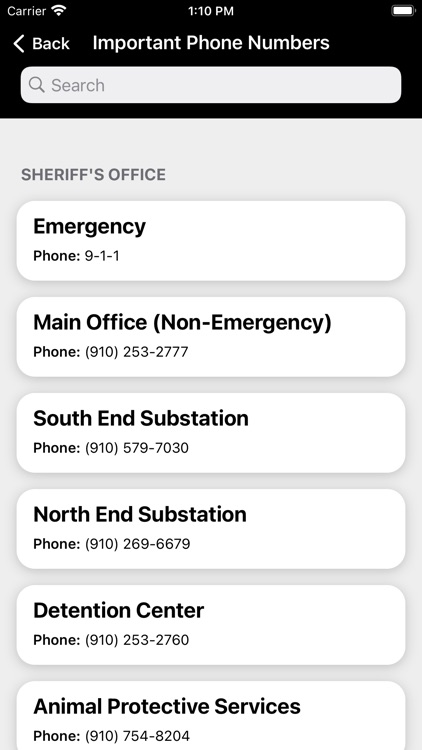 Brunswick County Sheriff