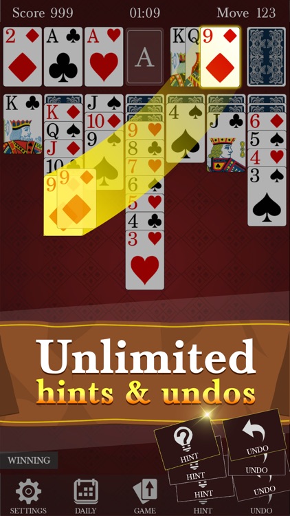 Solitaire Klondike Deluxe screenshot-4