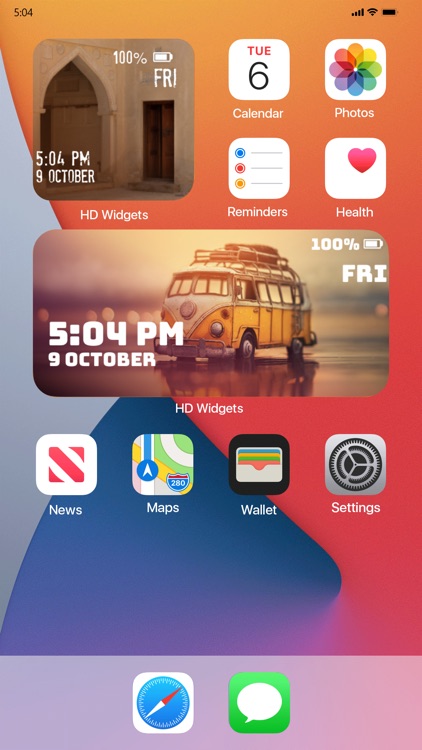 Custom Widgets for iOS 14