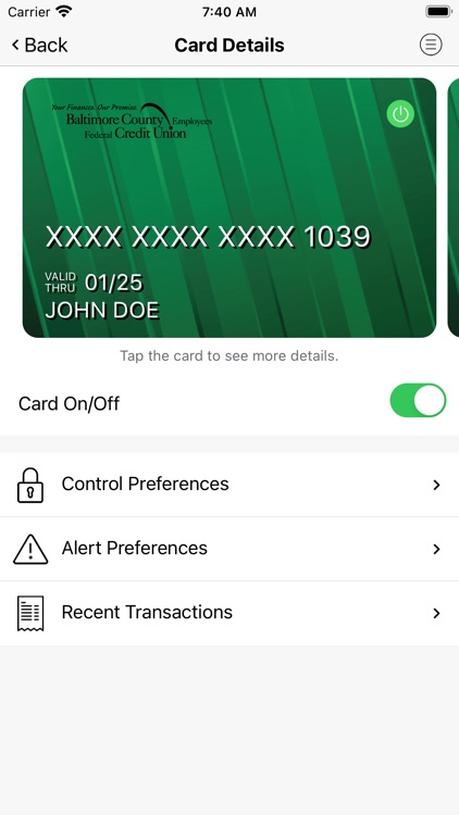 BCCU Debit Card