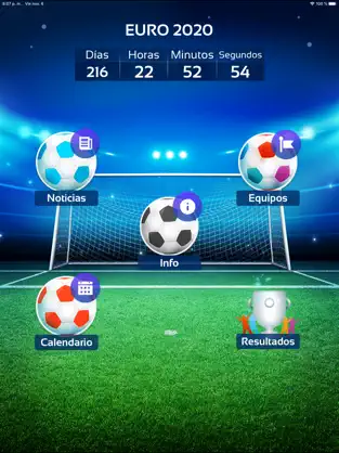Captura de Pantalla 1 Eurocopa de Fútbol de 2020 iphone