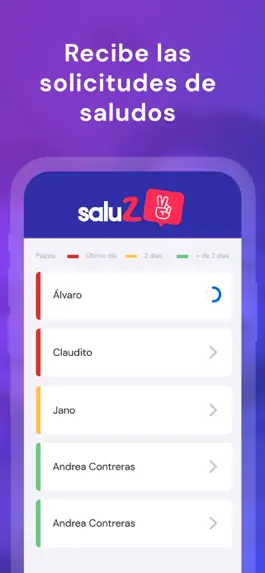 Game screenshot Salu2: Conecta con tus fans apk