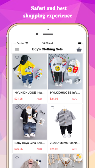 Fashion for kids online screenshot 2
