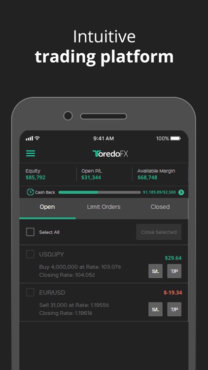 Start Trading CFDs at ToredoFX screenshot-4