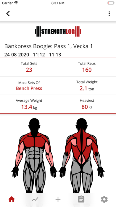 StrengthLog – Workout Tracker screenshot 3