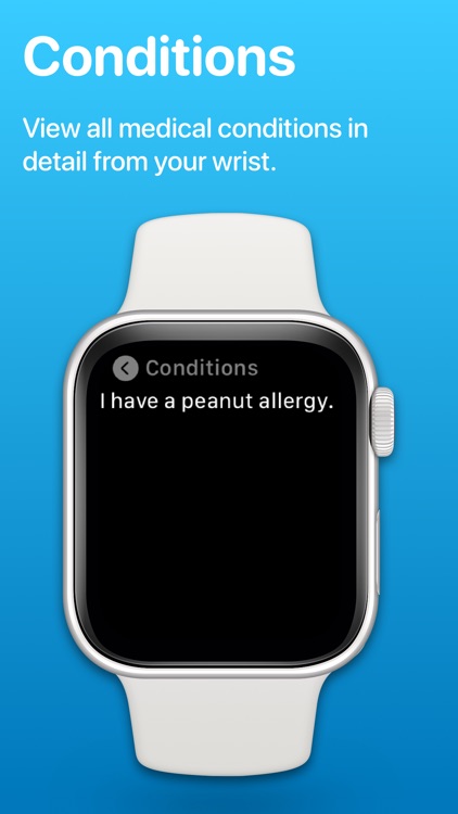 MediWear: Medical ID for Watch screenshot-3