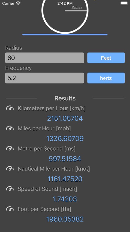 Circular Motion Calculator screenshot-8