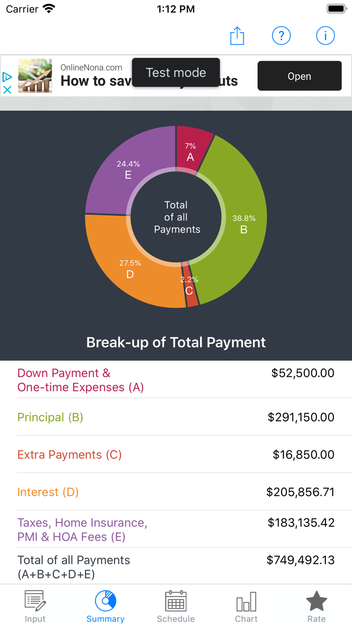 U.S. Mortgage Calculator