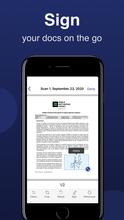 Scanner-App: Scan Text & Notes