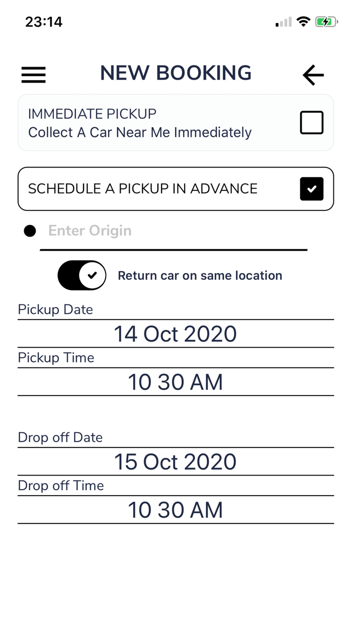 Vehiculos del sur car rental