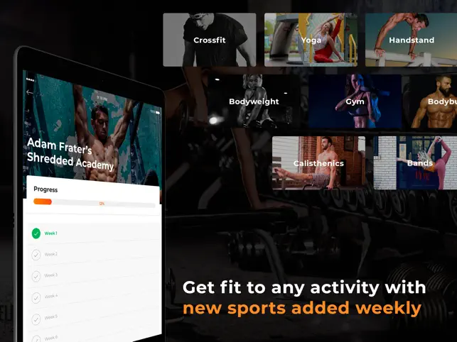 Captura de Pantalla 3 Fit! - the fitness app iphone